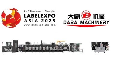 DABA Machinery покажет две свои флагманские модели на выставке Labelexpo Asia 2025