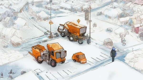 Этой зимой в Подмосковье к уборке снега подключится ИИ