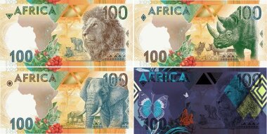 Сувенирную банкноту «Саванна» представили в Гонконге