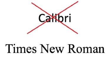 В США началась замена шрифтов