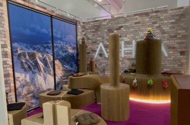 Решения из органной бумаги были представлены на выставке ProMediaTech