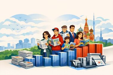 Аудитория бумажных журналов выросла