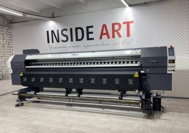 Экосольвентный принтер ARK-JET SOL 3204 установлен в INSIDE ART