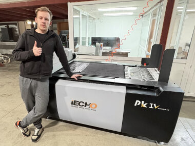 Режущий плоттер iECHO PK4 заработал в типографии «ПрессЭкспресс»