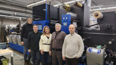 Вторая флексомашина Label Source установлена в типографии «Полиграфф»