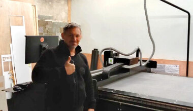 Режущий плоттер Sinajet установлен в РПК «Орис-Дизайн»