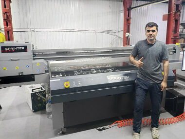 УФ-принтер Sprinter TC-F2132 установлен в РПК «Реклама-Лаб»