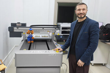 УФ-принтер Sprinter DPP A1E заработал в РПК «Жираф»