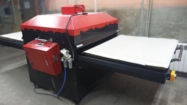 Планшетный термопресс  Microtec установлен в автоателье «Силена»