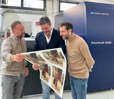 Первая в Европе ЦПМ Konica Minolta AccurioJET 30000 установлена в Италии