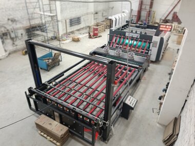 Линия для производства гофрокоробов VIKING-S установлена в Вологде