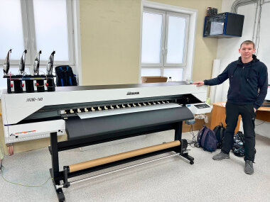 Сразу два устройства Mimaki заработали в типографии Ignisguard