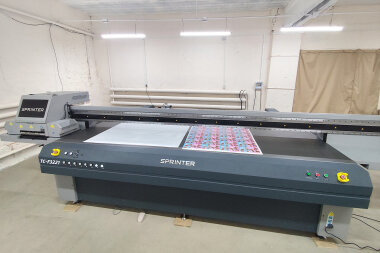УФ-принтер Sprinter TC-F3221 установлен в типографии CopyBara