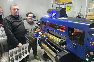 UV DTF-принтер ARK-JET заработал в РПК «Мистер Пос»