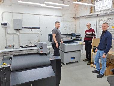 УФ-принтер Sprinter DPP A1E установлен в типографии «Колорит»