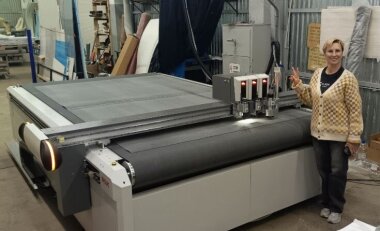 Режущий плоттер RUK MTC06-3020GR запущен в РПК PARAPRINT