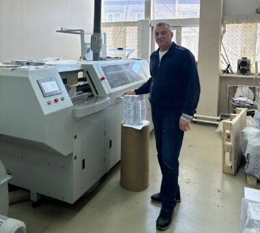 Оборудование для бесшвейного скрепления JMD установлено в типографии «Полина»