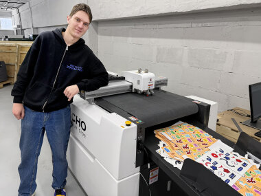 Режущий плоттер iECHO PK заработал в московской типографии «Ситли»
