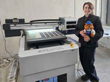 УФ-принтер Sprinter DPP A1E запущен в типографии proMerch