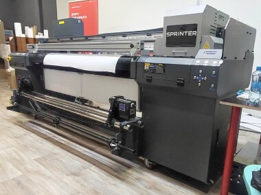 Гибридный УФ-принтер Sprinter Power Pro 1800E заработал в РПК Avangard Production