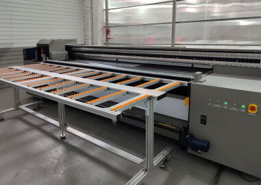 Гибридный УФ-принтер OSN-3200ML установлен в Барнауле