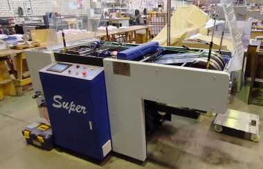 Перфоратор для производства календарей SUPER-420 установлен в Сыктывкаре