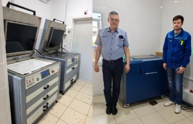 Комплекс оборудования для изготовления форм установлен в Омске