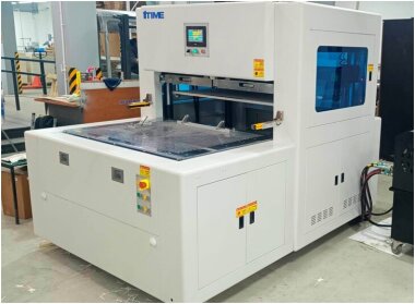 Машина для разделения вырубленной продукции с удалением облоя 1TIME-1080 установлена в Москве