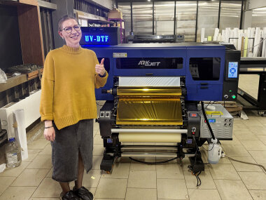 UV DTF-принтер ARK-JET установлен в РПК «Эпицентр»