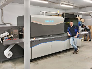 ЦПМ Arojet iHEM-K-220 установлена в типографии «Астер»