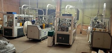 Комплекc оборудования для производства бумажных стаканов запущен в Улан-Удэ