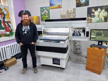 «Красотою мир спасётся» с помощью УФ-принтера Audley расширяет свои возможности