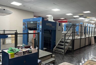 Офсетная печатная машина KBA Rapida запущена в казанской типографии «Куранты»
