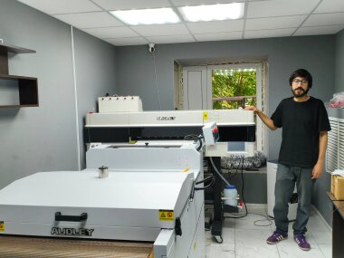 DTF-комплекс Audley установлен в столичной РПК «Мистер Принтик»