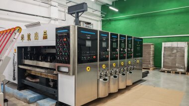 Флексомашина P-2400 заработала в типографии «Принтомир»