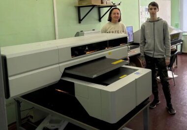 УФ-принтер Miaki UV6090PEIII-II установлен в ПК «Параллакс»