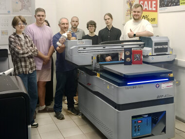 УФ-принтер Sprinter DPP A1 Ultra заработал в типографии Copy General