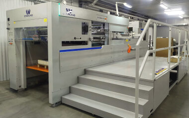 Высекальный пресс STERLING S-CUT 106C установлен в Санкт-Петербурге