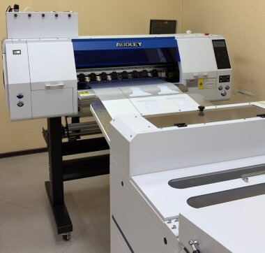 DTF-комплекс Audley ZX6002 Eagle установлен в типографии «Группа М»