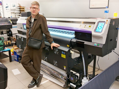 Creative Team Print меняет HP Latex на ARK-JET SOL