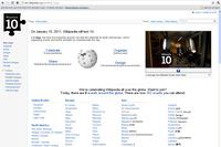 Википедии - десять лет