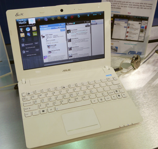 ASUS Eee PC X101 на базе MeeGo