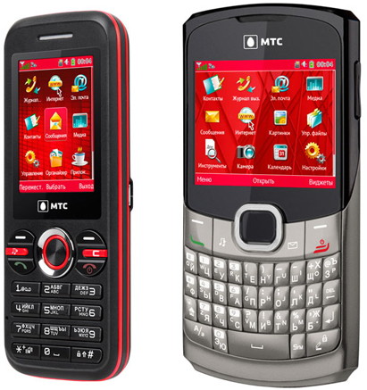 Двойня в линейке брендированных телефонов МТС