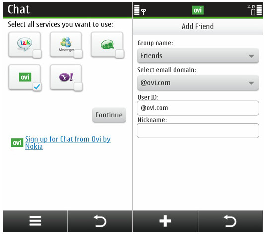 IM-клиент от Nokia