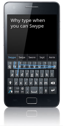 Swype 3.0 Beta - теперь и для планшетов