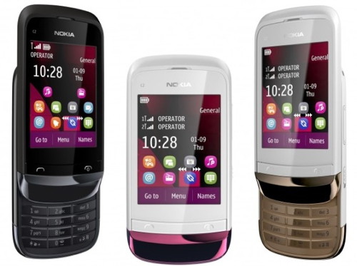 Nokia C2-03 - сенсорный DualSIM