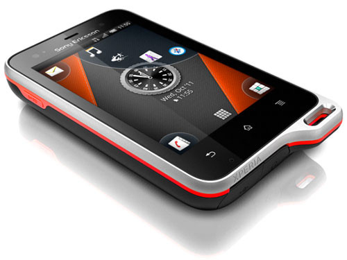 Sony Ericsson Xperia active - защищенный Android-смартфон