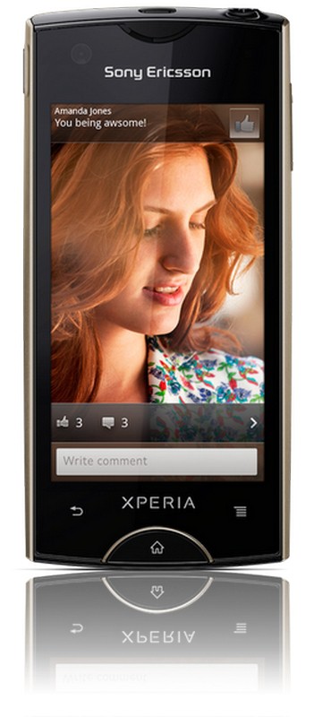 Sony Ericsson Xperia ray - стильный Android