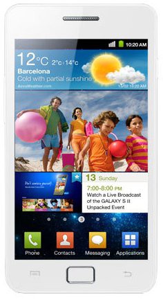 Galaxy S II побелел