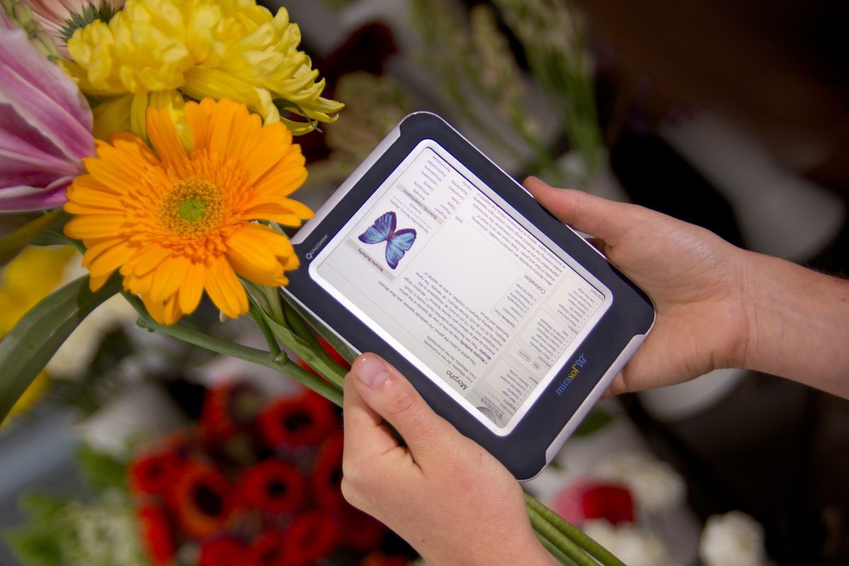 Mirasol бросает вызов жидкокристаллическим экранам и электронным чернилам